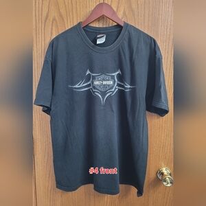 Genuine Harley-Davidson Black T-Shirt for Men XL